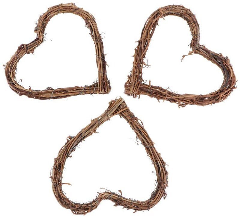 10-30cm Rattan Wreath Cristmas Flower Door Wreaths Flower Garlands For Wedding Home Christmas Tree Decoration DIY Floral Wreaths
