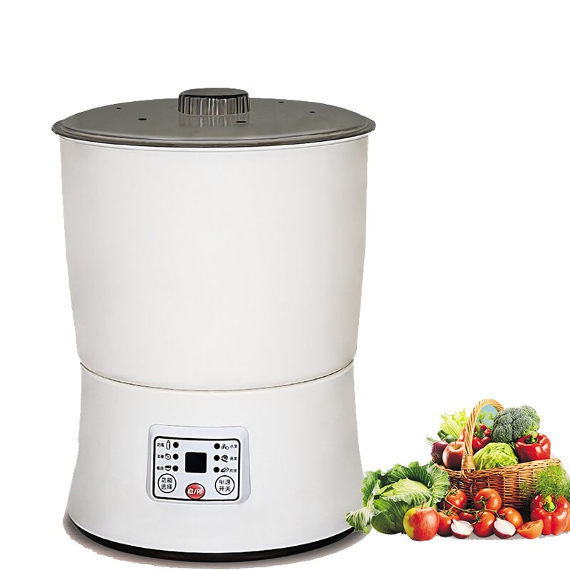 Obst Gemüse Waschen Reinigung Maschine 8L Lebensmittel Material Purifier Automatische Fleisch Körner Ozon Desinfektion Maschine