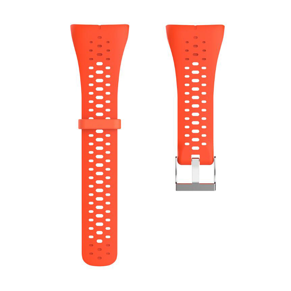 Fascia di polso Cinghia per Polar M400 M430 Sport Intelligente Orologio Molle Del Silicone Sostituzione Della Cinghia Del Wristband Del Braccialetto Cinturino Accessori: A  Orange