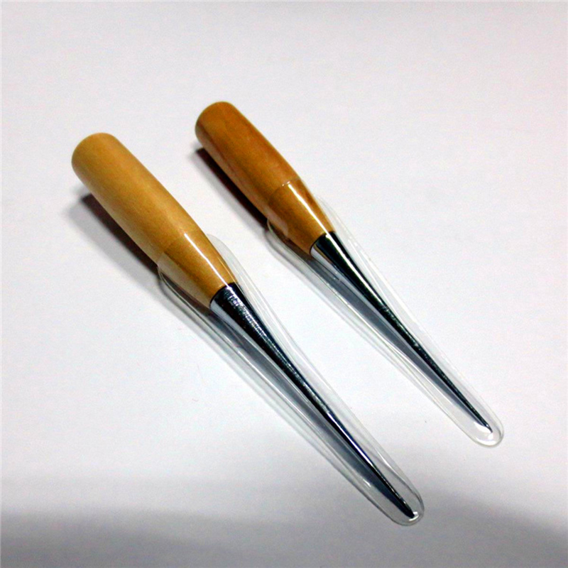 3 PCS Hand Stitcher Punch Hole für Schuhe Nähen Holzgriff Leder Ahle