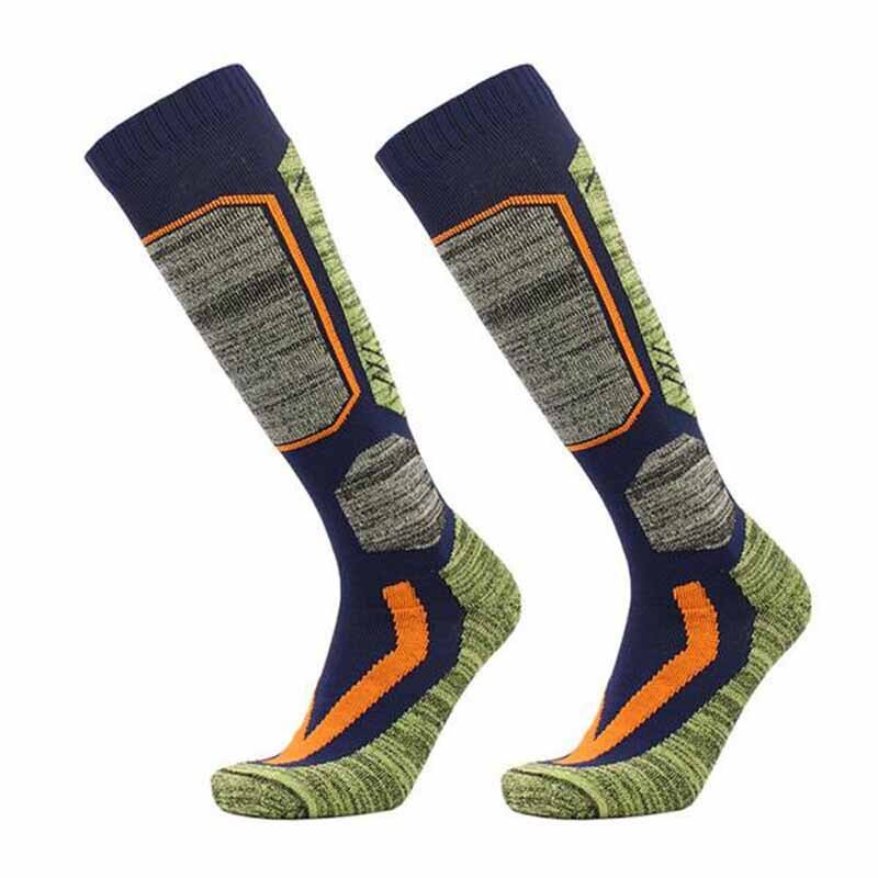 neue draussen Ski Socken Winter Wicking Warme Knie Hohe Snowboard Socken Radfahren Snowboarden Wandern Sport Dicker Thermosocks