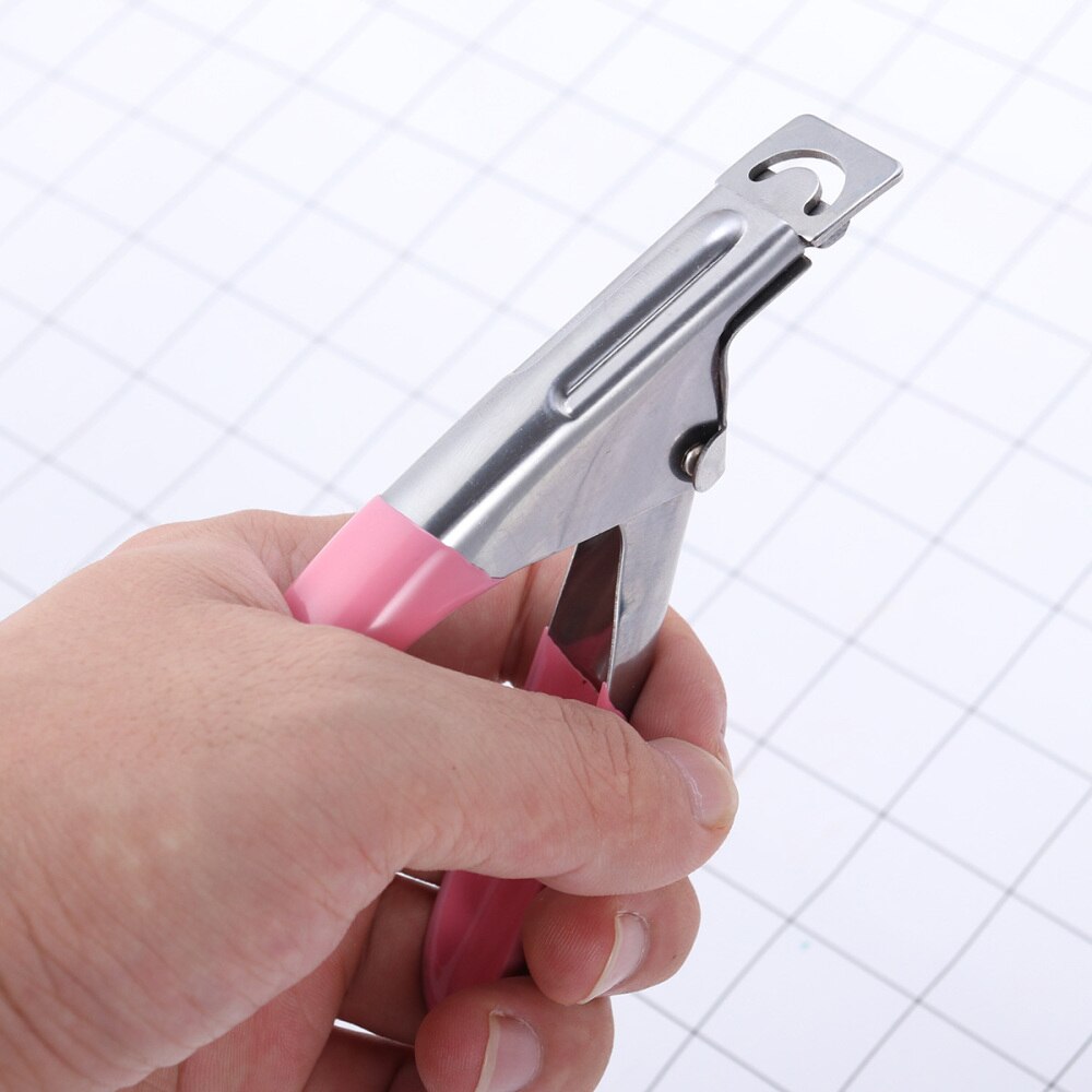 Stainless Steel Nail Art Manicure U-shape Scissors Line Edge Cutter French Tips Nail Acrylic Art Shear Clipper File Trimmers