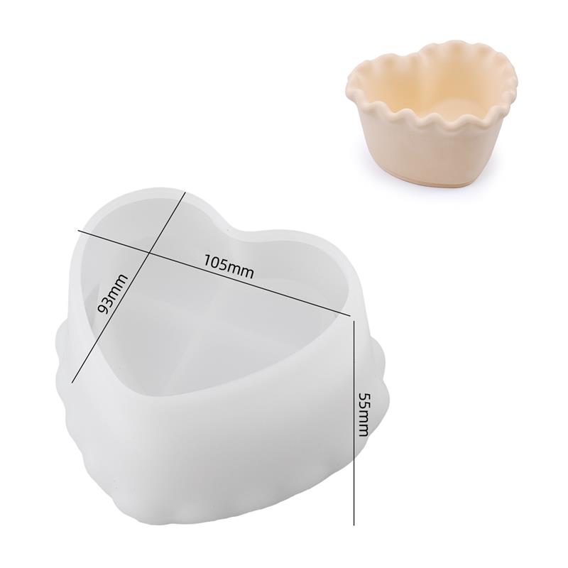 Candle Jar Molds, Silicone Concrete Molds for Candle Holder with Lids, Candle Cup Cement Molds for Candle Making Supplies: Light Grey