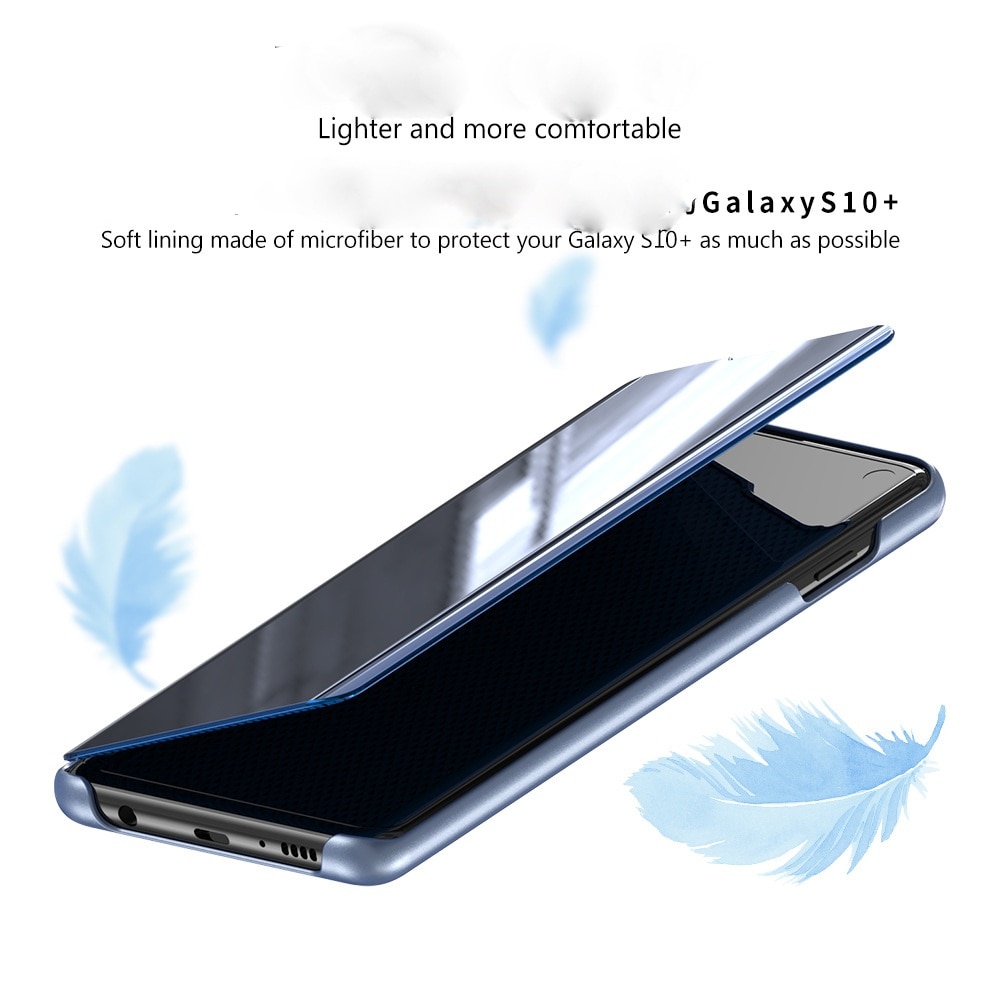 Smart mirror flip 360 phone case for Samsung Galaxy S9 S10 Plus clear cover for samsung S10e smart phone case