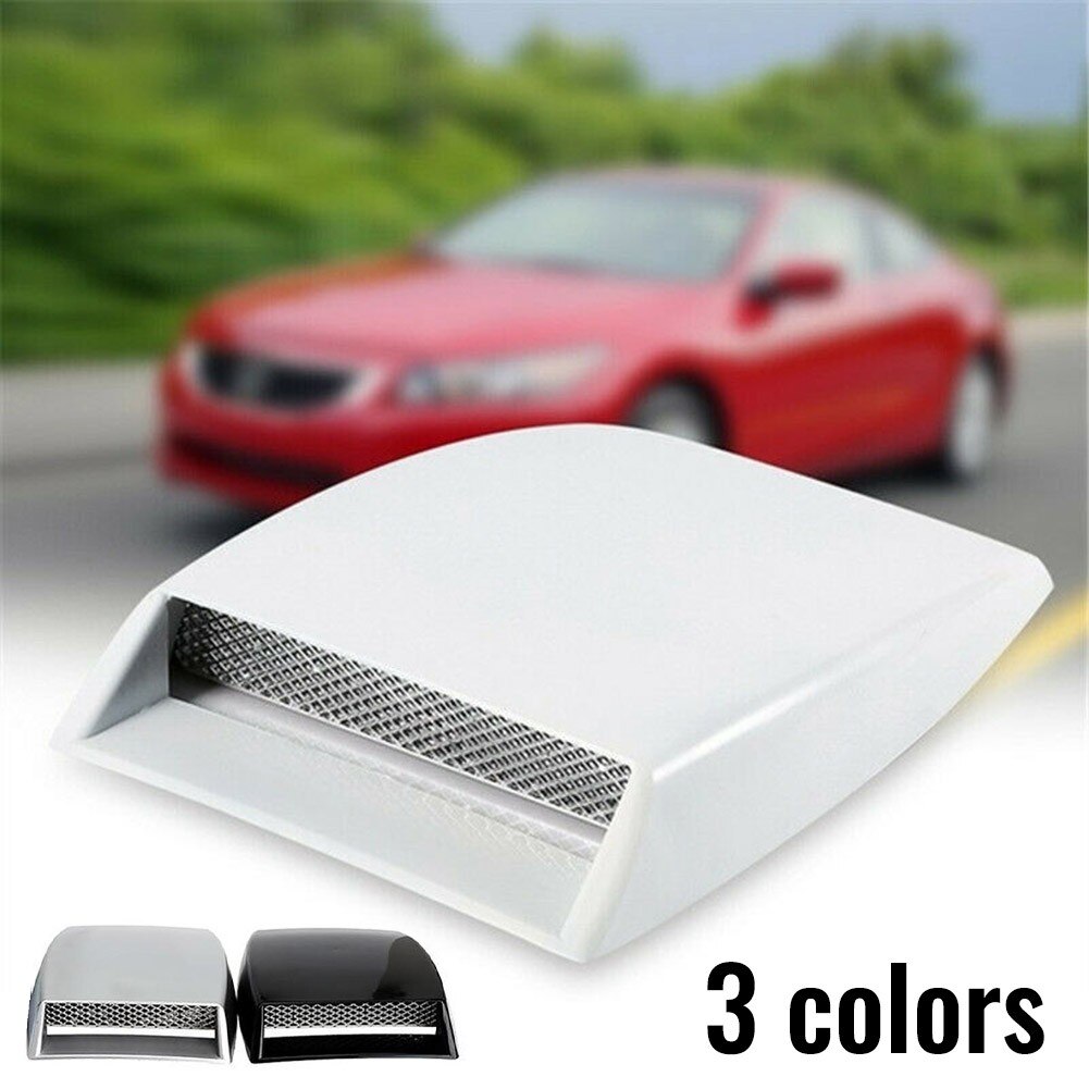 Auto Air Vent Kap Universele Hood Air Flow Intake Vent Cover Exterieur Decor Kleppendeksel Vent Cover