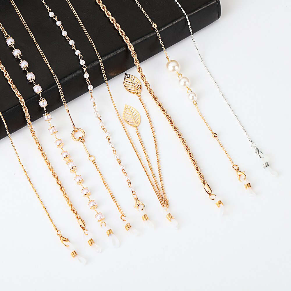 Bril Kettingen Accessoires Leesbril Kralen Ketting Zonnebril Cord Holder Eyewears Neck Strap Touw Accessoires