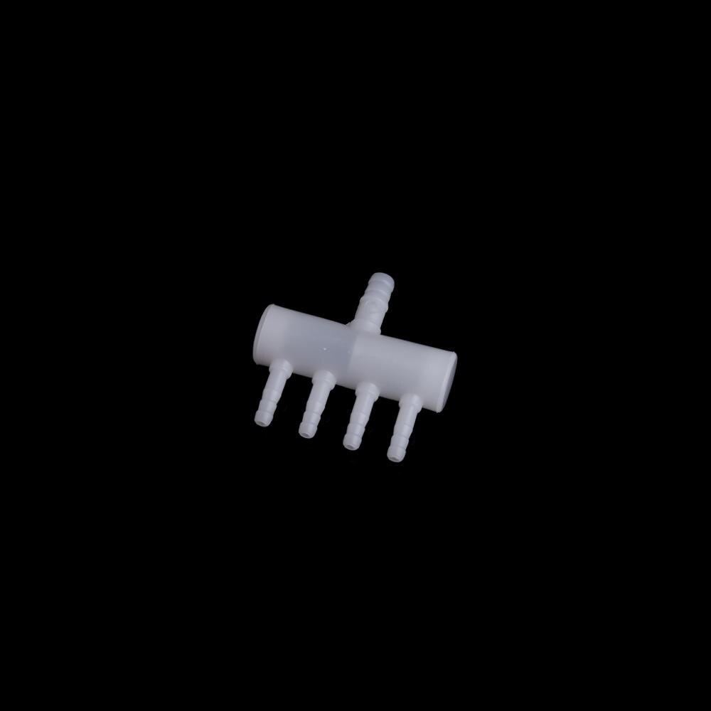 Plastic Aquarium fish 4 6 8 10 12 16 20 Way Aquarium Fish Tank Air Flow Splitter Control Lever Valve: White