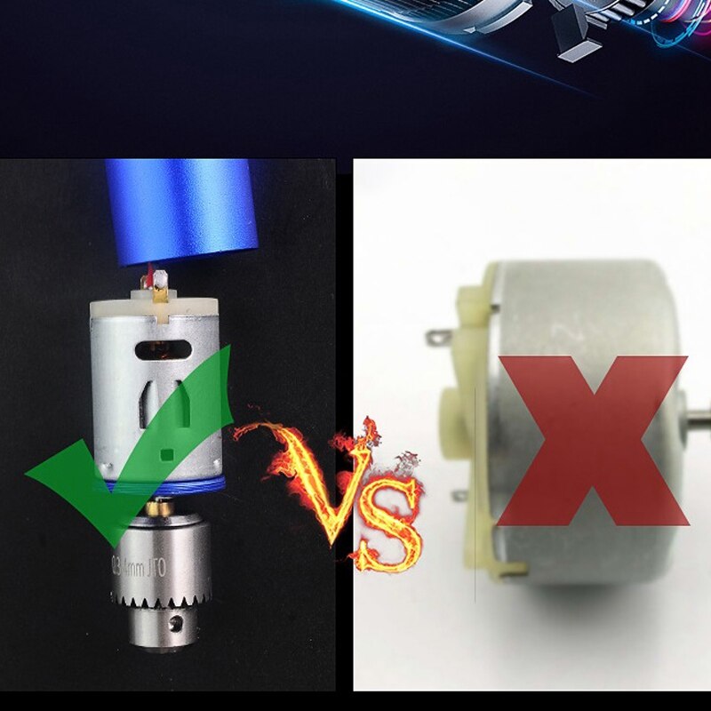 Mini Handheld Electric Drill Stepless Speed Regulation Handheld Multifunctional Metal Small Electric Drill US Plug