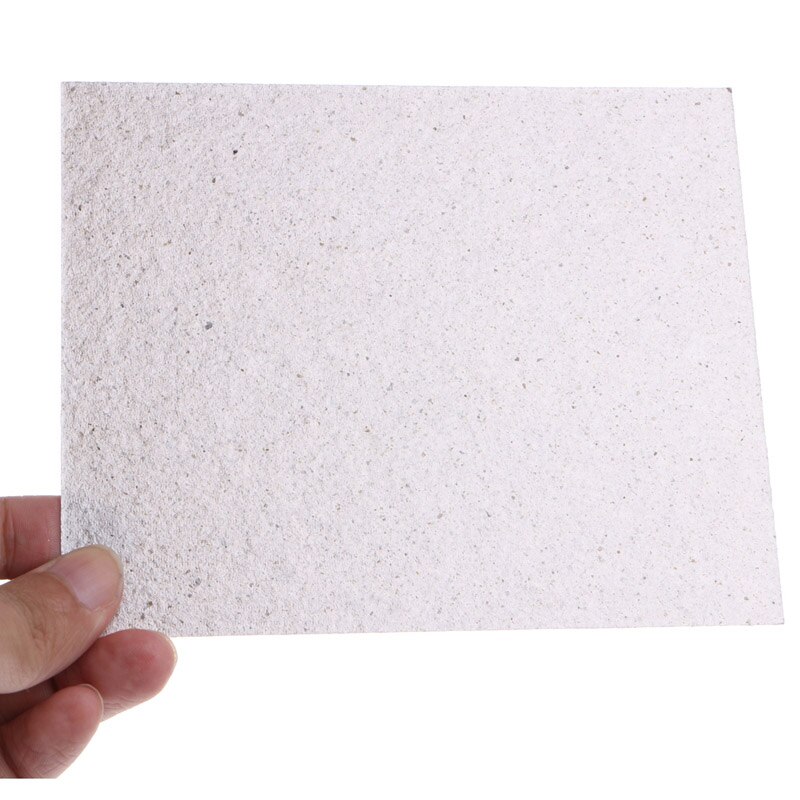 Nyttige glimmerplader ark mikrobølgeovn reparationsdel køkkenredskab 145 x 120mm