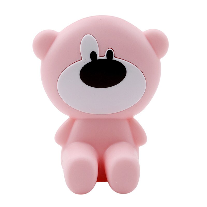 Tarjeta de seguridad creativa para puerta protección de dedos de niño Tarjeta de puerta Tope de puerta de silicona suave dibujos animados Tope de puerta por protectores para bordes y esquinas: pink