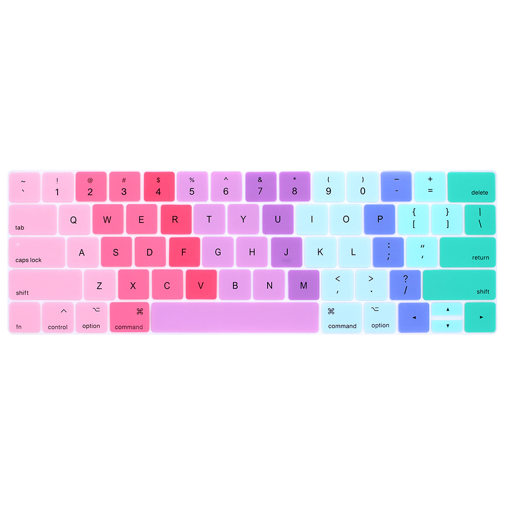 Toetsenbord Cover Voor Mac Book Pro13 15 Met Touch Bar A2159 A1706 A1707 A1989 A1990 Laptop Keyboard Covers Gradiënt Toetsenbord film