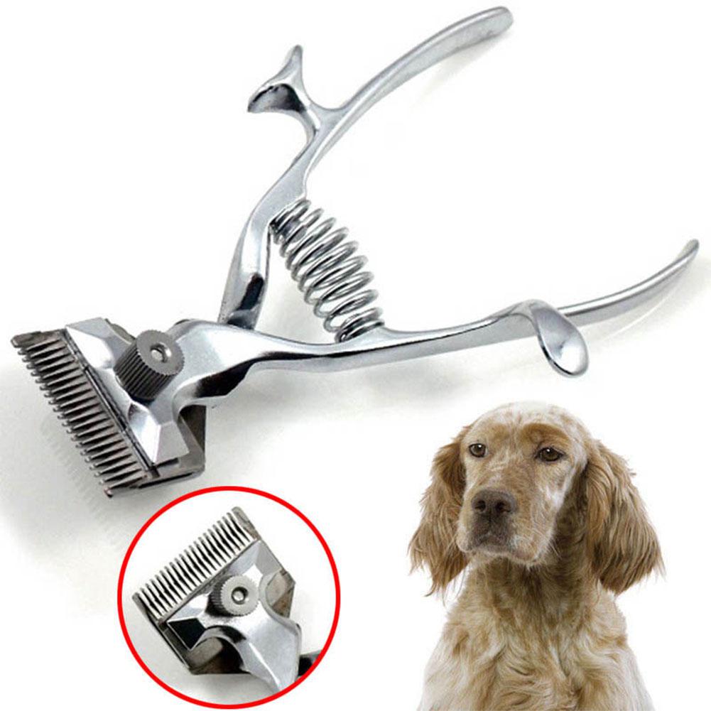 Ultra-quiet Manual Hair Clipper Trimmer Haircut Hand Push Low Noise Non-Electric Hair Cutter Shaver Razo Tool for Pet Dog Cats