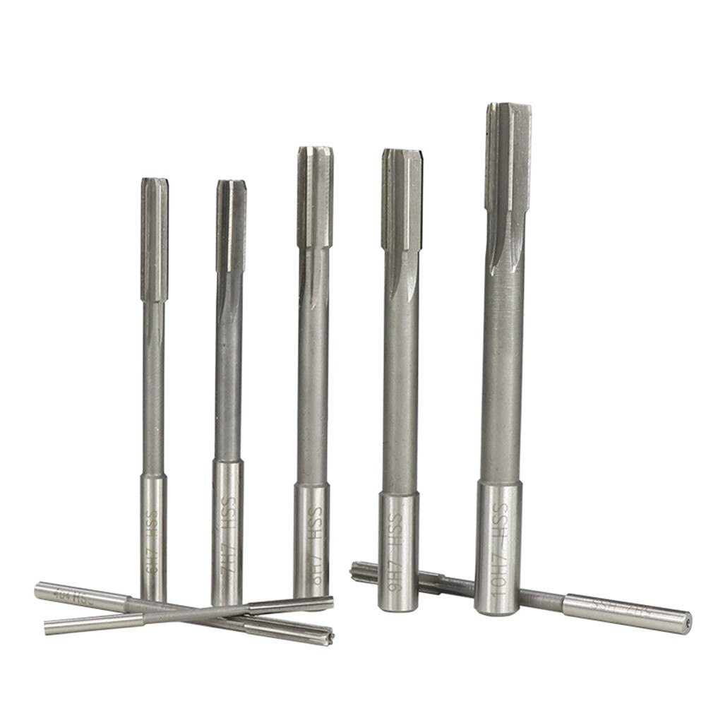 2.0-12Mm Hss H7 Machine Ruimer Set Rechte Schacht Frezen Ruimers Set Opspannen Machine Cutter Tool