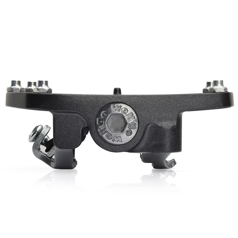 Wellgo R120B MTB Mountain Bike Clipless Pedals With Cleats SPD Compatible Bicycle Aluminum alloy Auto-lock self-locking pedal