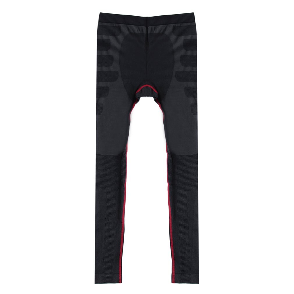 Komfortable mænd sport løber stramme slim bukser lange leggings under bukser