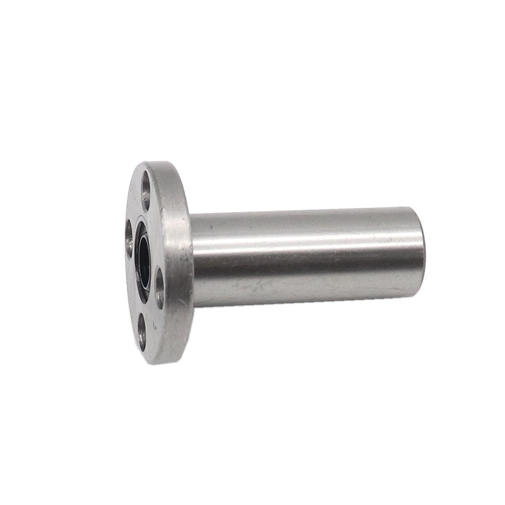 Round Flange 6mm Coupling Linear Motion Bearing 4PCS LMF6LUU Long 4 Hole Flange