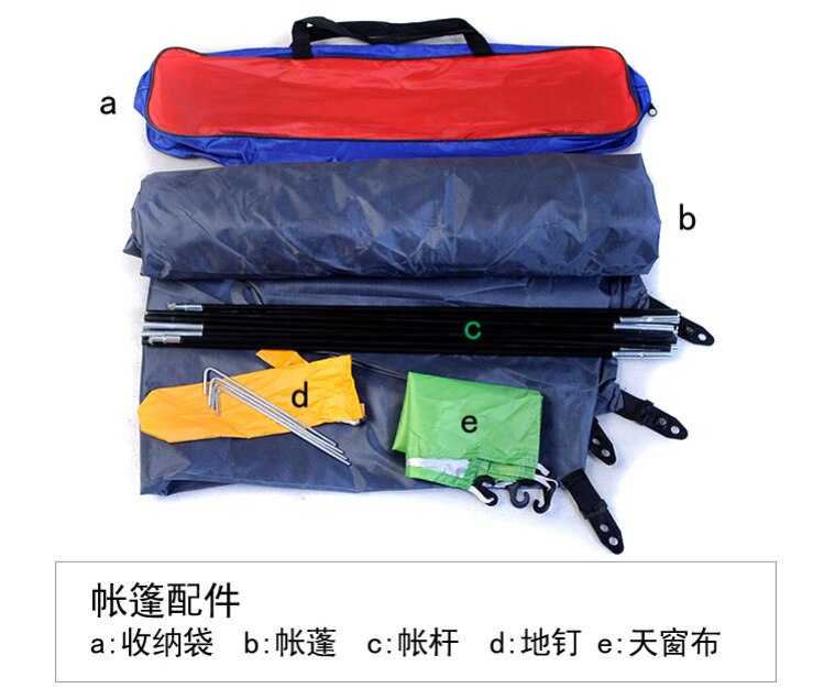 Double single tent Double tent Outdoor tent Campsite tent Tent