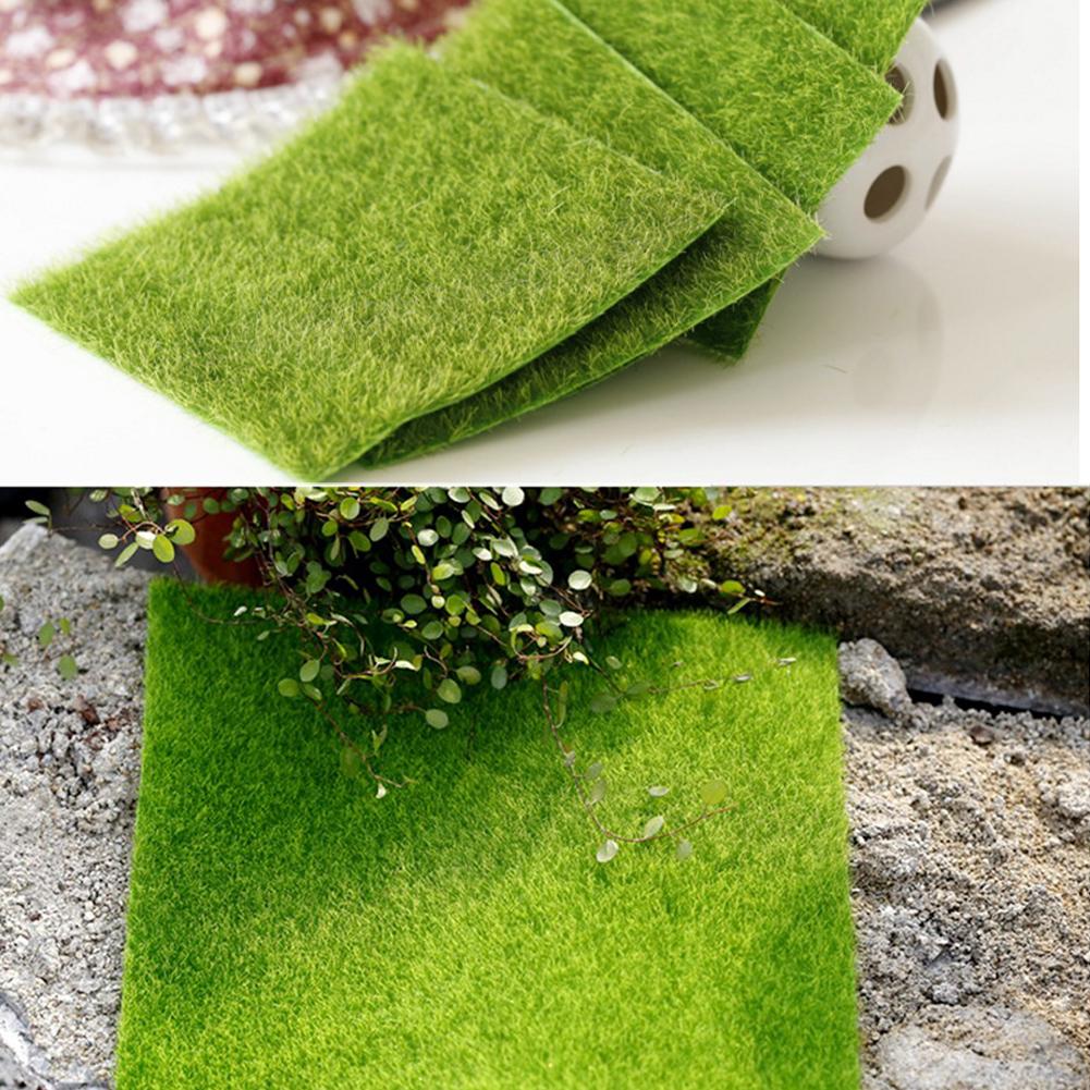 Innovatieve Micro Landschap Kunstgras Landschap Thuis Aquarium Decoratie Kunstmatige Gazon Tuin Real Touch Moss 2 Size