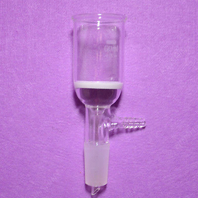 2440 Glass 60Ml Buchner Filter Funnel 3 # Coarsefilter Vacuum Hose
