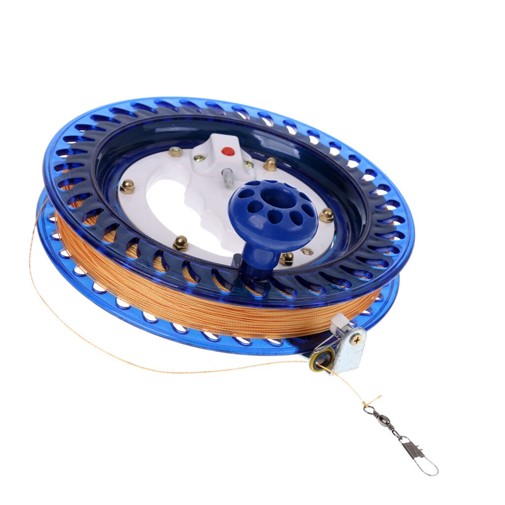 Fishing Reel with 450m String with Lock Winding Machine Kite Reel Winder