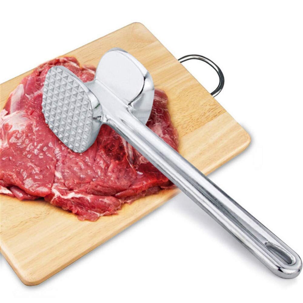 Kød tenderizer hammer bøf oksekød kylling tenderizer hammer dunkere kotelet piskeris aluminiumslegering køkkengrej køkken tilbehør