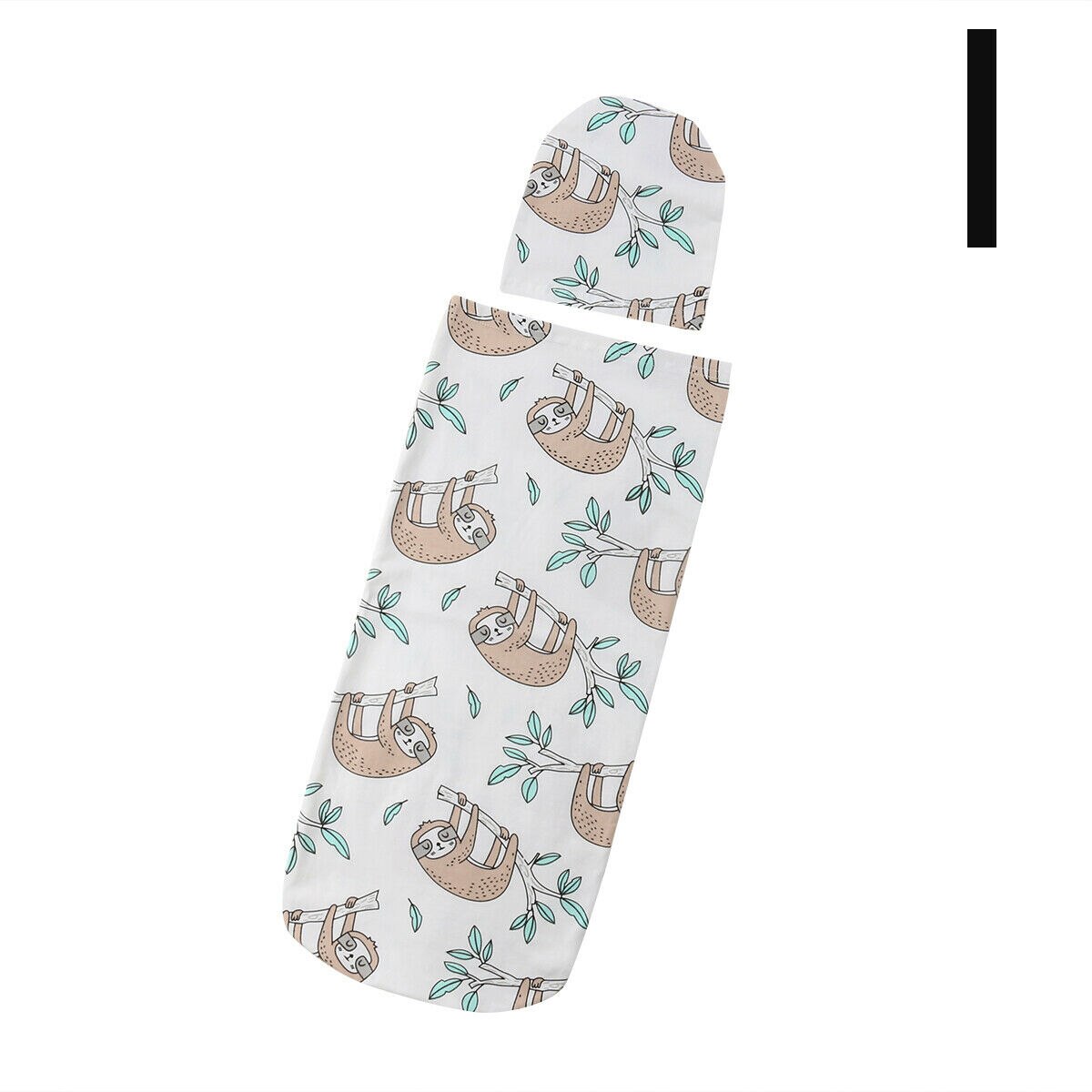 2 stuks Peuter Baby Meisjes Jongens Deken Warm Inbakeren Slaapzak + Hoed Outfit 0-12M: I