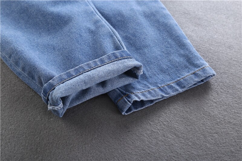 2-6Y Kid Jeans Kinderen Jeans Jongens Broek Denim Broek Koreaanse Kinderen Jeans Overalls Bib Broek Jeans Voor Jongens Kinderen Jongen kleding