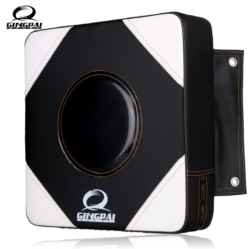 ENZHE-objetivo de pared de Taekwondo para Karate, almohadilla de pared de golpeo pesado, de Muay Thai, blanco y naranja: Blanco