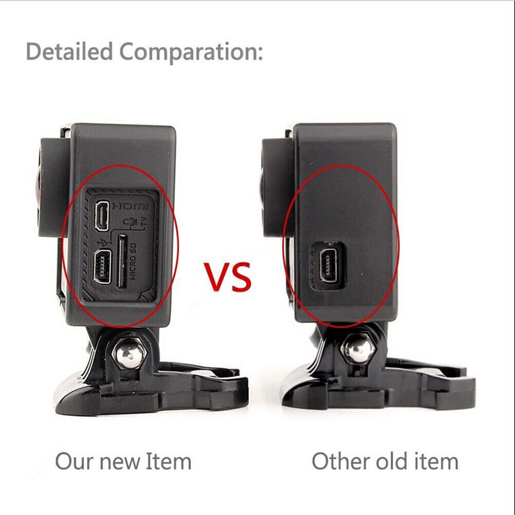 Voor Gopro Hero 4 3 + 3 Beschermende Border Frame Case Camcorder Behuizing Case Voor Go Pro Hero4 3 + 3 Actie Camera Accessoires