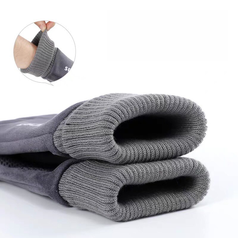 Xiaomi Winter Warm Full Finger Gloves Men Women Touch Screen Gloves Outdoor Sports Skiing Gloves Non-slip Suede Cycling Gloves