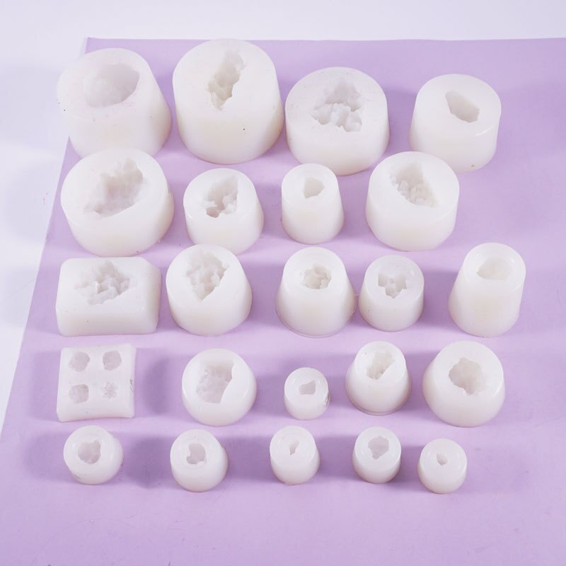 Quartz Mold Crystal Shards Silicone Mold Agate Crystal Resin Faux Crystal Making Jewelry Accessories Epoxy Resin Jewelry