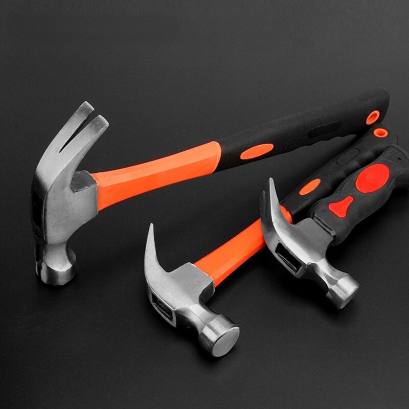 Claw Hammer for Woodworking Multifunction Shockproof Steel Hammer Small Hardware Safety Hammer Household Hand Tools