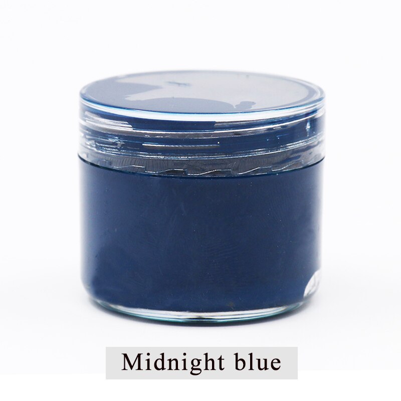 Leather Paint Midnight Blue Specially Used for Painting Leather Sofa, Bags, Shoes and Clothes Etc wi: Default Title