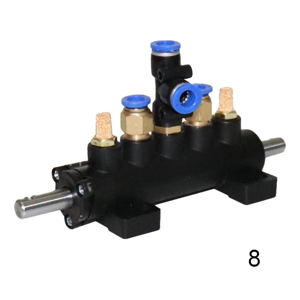 Commande d'air, pédale à cinq voies, Valve, roue, outil de réparation, changeur de pneus, Machine meilleure: Bleu