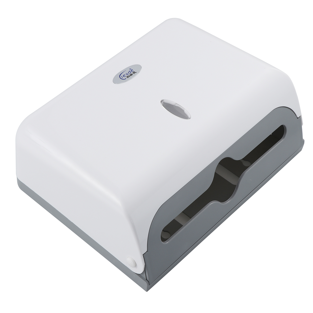 Wall-mounted Bathroom Tissue Box Paper Tissue Container Paper Towel Dispenser Tissue Box Holder: White