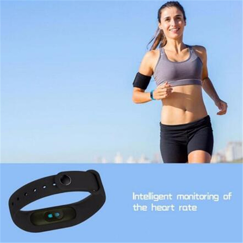 Bluetooth M2 Smartband Activiteit Fitness 4.0 Fit Bit Tracker Sport Armband Smart Band Polsband Stappenteller Pk S908 M3 M4 F1