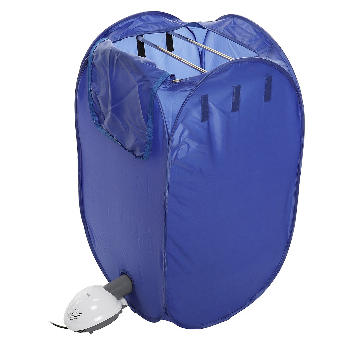 800W 50Hz Portable Electric Clothes Dryer Folding Travel Quick Drying Clothes Warm Air Cloth Dryer Wardrobe Storage Cabinet