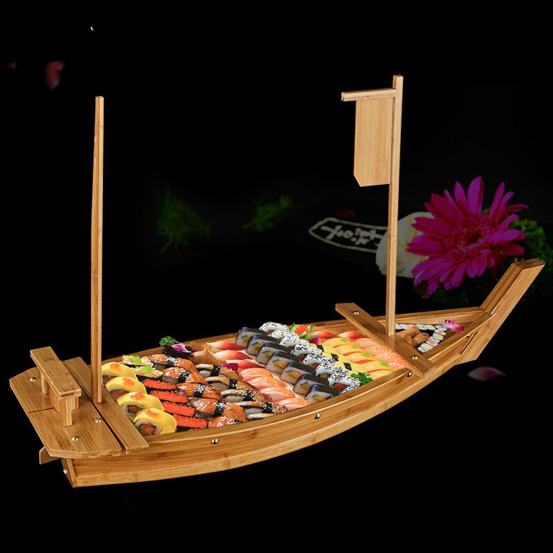 Dragon Boot Luxe Tatu Boot Droog Ijs Boot Tatu Platter Sushi Tafel Container Japanse Keuken Sushi Boot Plaat Set