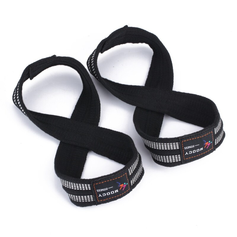 Hot 1 paar gewichthefriemen deadlift polsband voor pull-ups horizontale stang powerlifting sportschool fitness bodybuilding riemen
