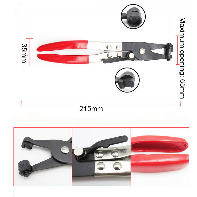 Hose Clip Pliers R Type Collar Clamp Water Pipe CV Boot Clamp Calliper Car Repair Hand Tools
