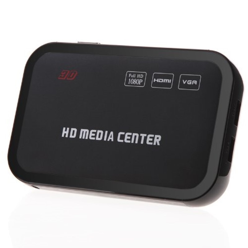 Full Hd 1080P Media Player Center Rm/Rmvb/Avi/Mpeg Multi Media Video Player Met Hdmi ypbpr Vga Av Usb Sd/Mmc Poort Afstandsbediening Cont