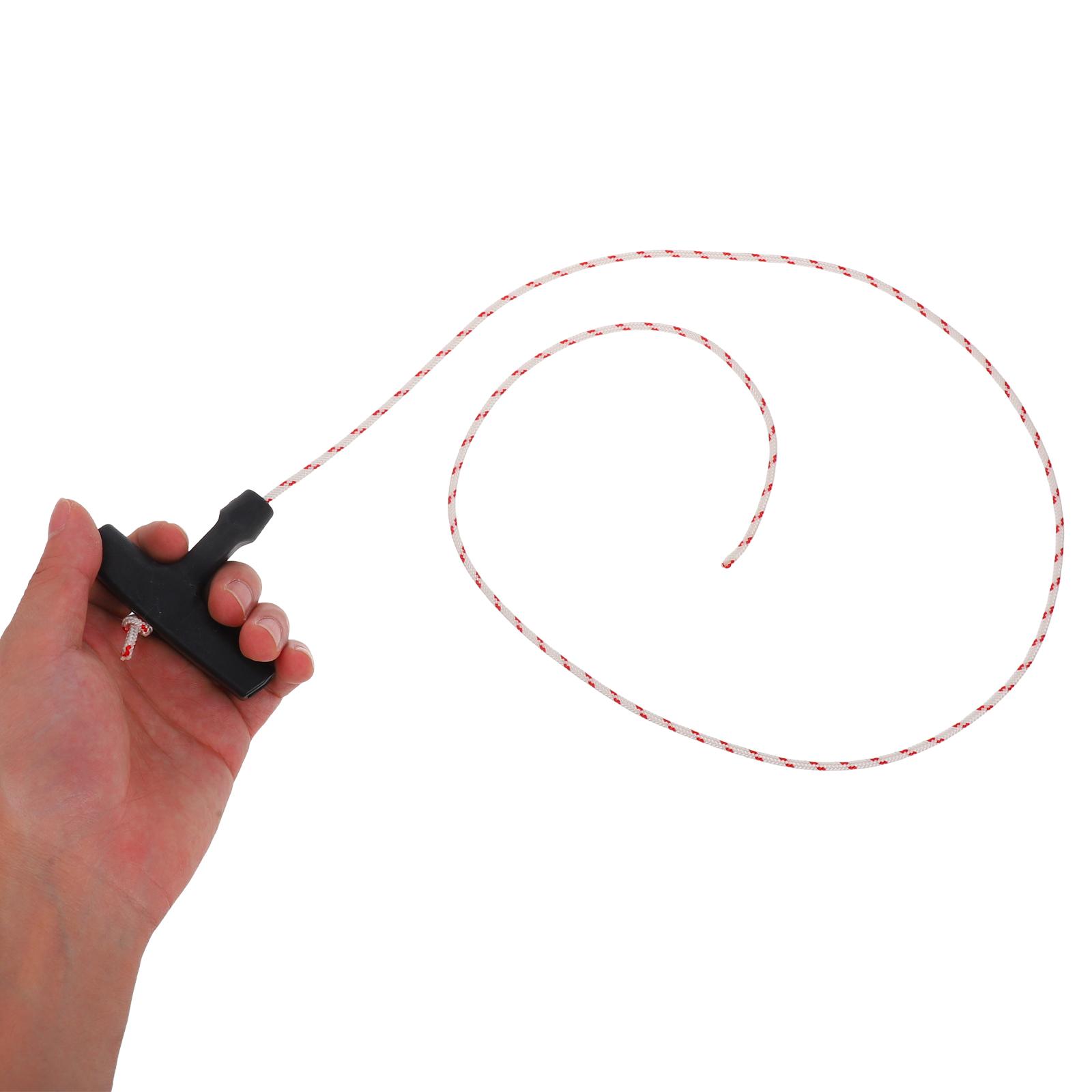 3 Sets 4MMx2MM Starter Lawn Mower Pull Cord H le Kit Universal Fit Generator Chainsaw Replacement Thin Rope Cord H Rope