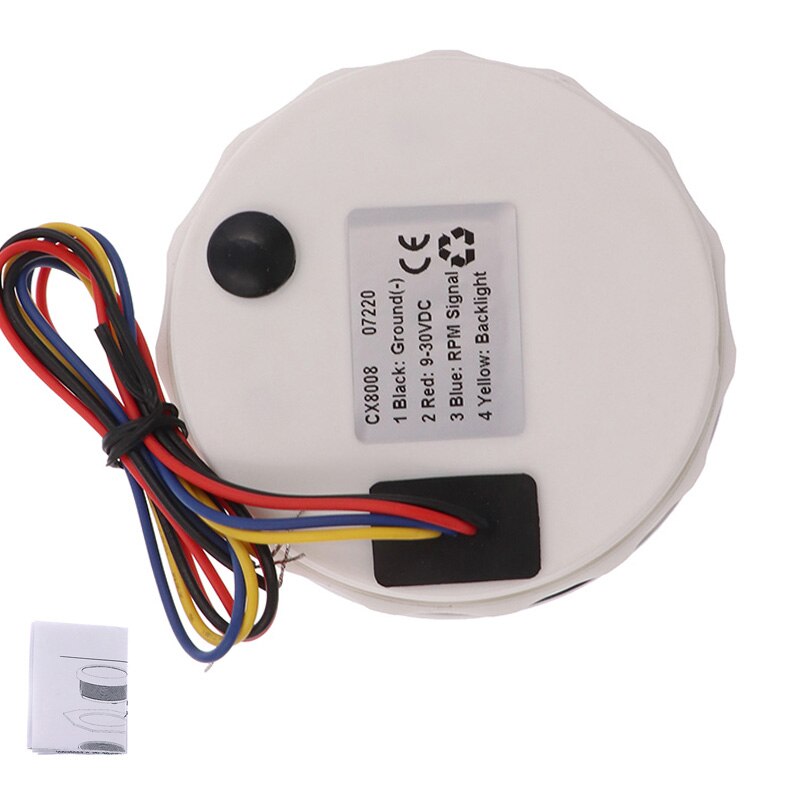85Mm Waterdichte Auto Boot Tacho Meter Met Motor U... - Grandado