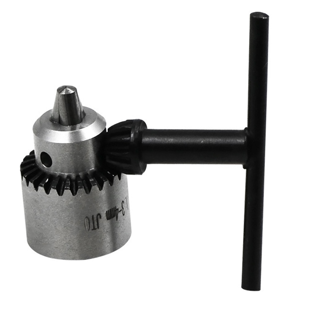 Parts Metal Holder Electric Angle Grinder Mounted 0.3-4mm Drill Chuck Mini DIY Taper Lathe Tool Durable Adapter Stable Keyed