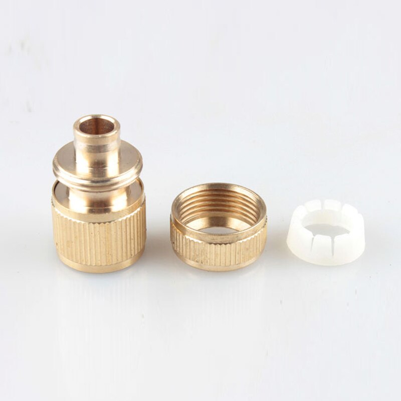 DSHA Metal Garden Water Hose Connector Can Be Through Water Pipe Connector Accessories Watering Garden Hose Connector