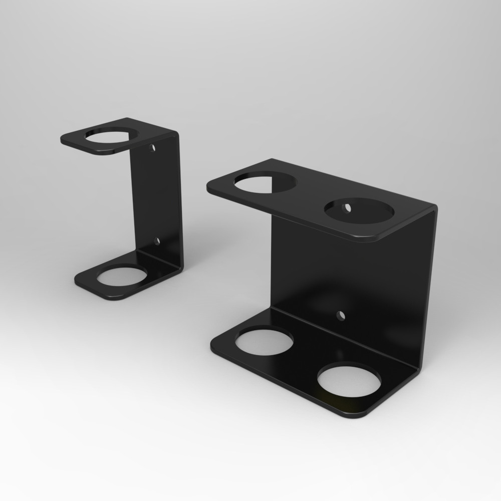 Barre de rangement verticale pour haltères, support de barre de poids mural pour la salle de sport à domicile permettant de gagner de l'espace