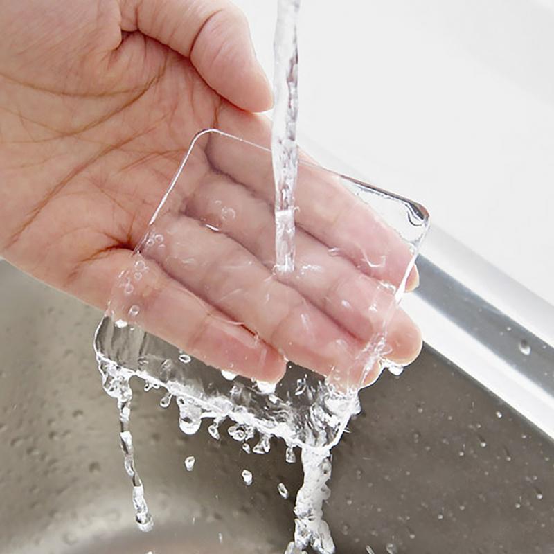 4pcs/set Non-Slip Mat Portable Multifuncational Anti Vibration Mat Washing Machine Silicone Pad Non-toxic Non-stick surface