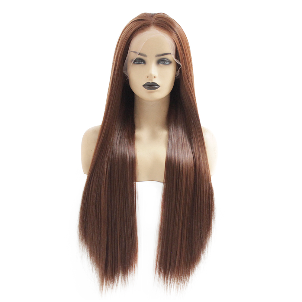 V'NICE-perruque Lace Front Wig naturelle, sans colle, grise Orange, perruques synthétiques longues et bleues pour femmes noires, résistantes à la chaleur