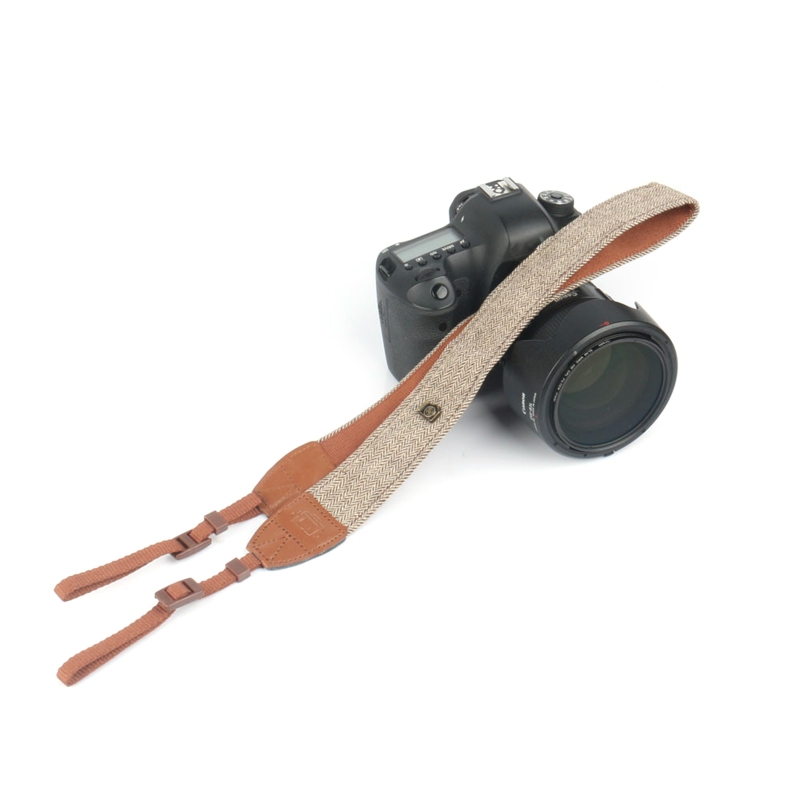 H052 Easy Carrying SLR Camera Shoulder Strap Adjustable Camera Neck Belt Cotton Band Sling Camera Accessories