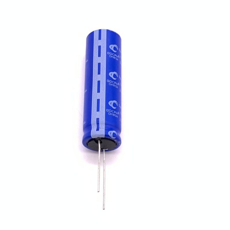 Super Farad Capacitor 2.7V 100F 18 x 60mm Low ESR High Frequency Ultracapacitor for Car Speaker Battery U1JE